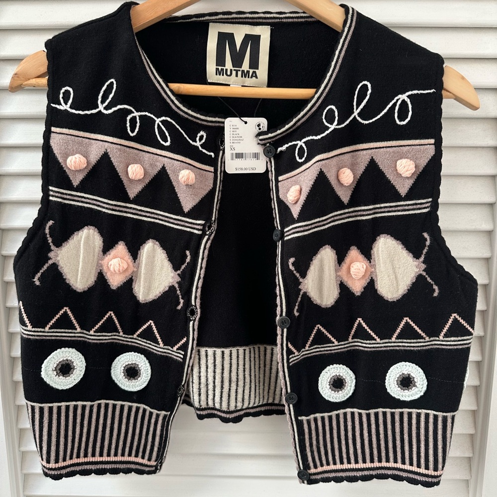 NWT - Mutma Raz Vest - Size XS
